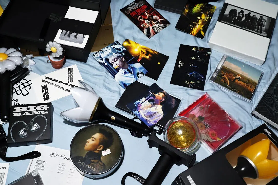 Danny Wee’s extensive BigBang haul that he has been collecting since he was 12.