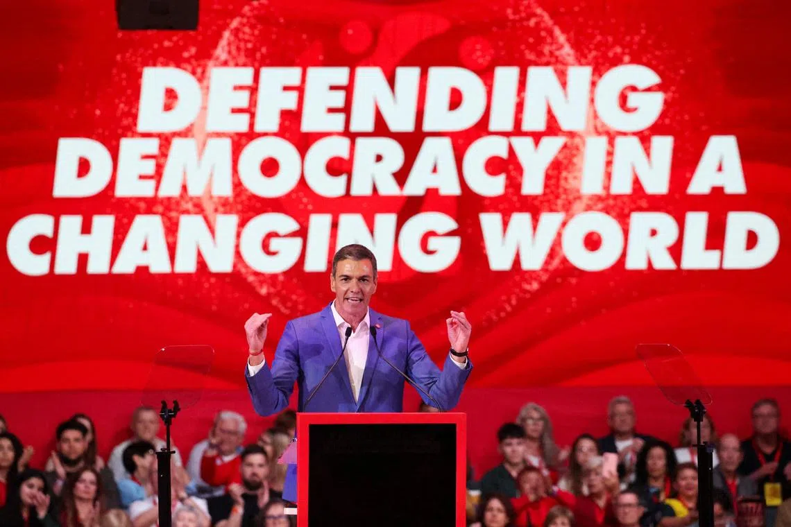 Global leftists rally in Spain hoping to spark resurgence against far right