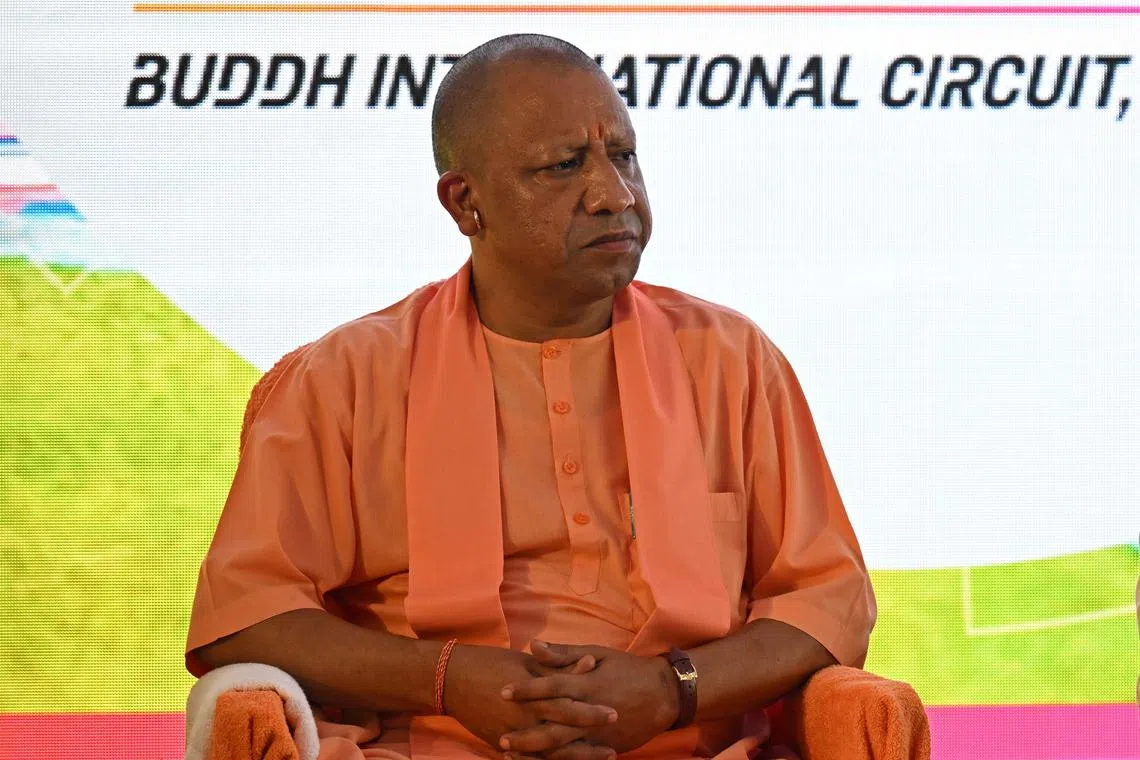 Critics have accused Uttar Pradesh chief minister Yogi Adityanath of having a divisive agenda against the state's Muslim population.