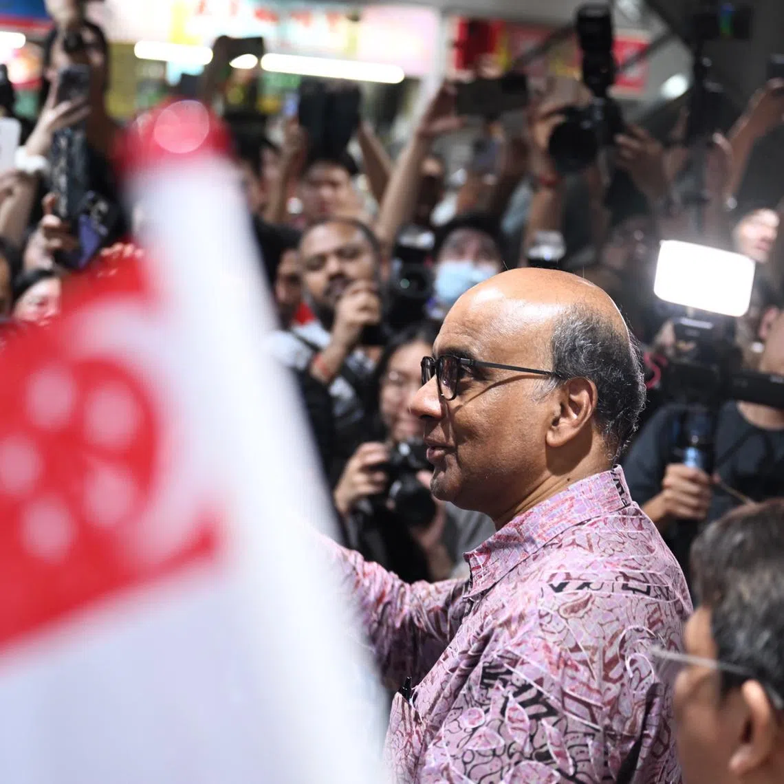 Former senior minister Tharman Shanmugaratnam won the presidential election with 70.4 per cent of the vote.