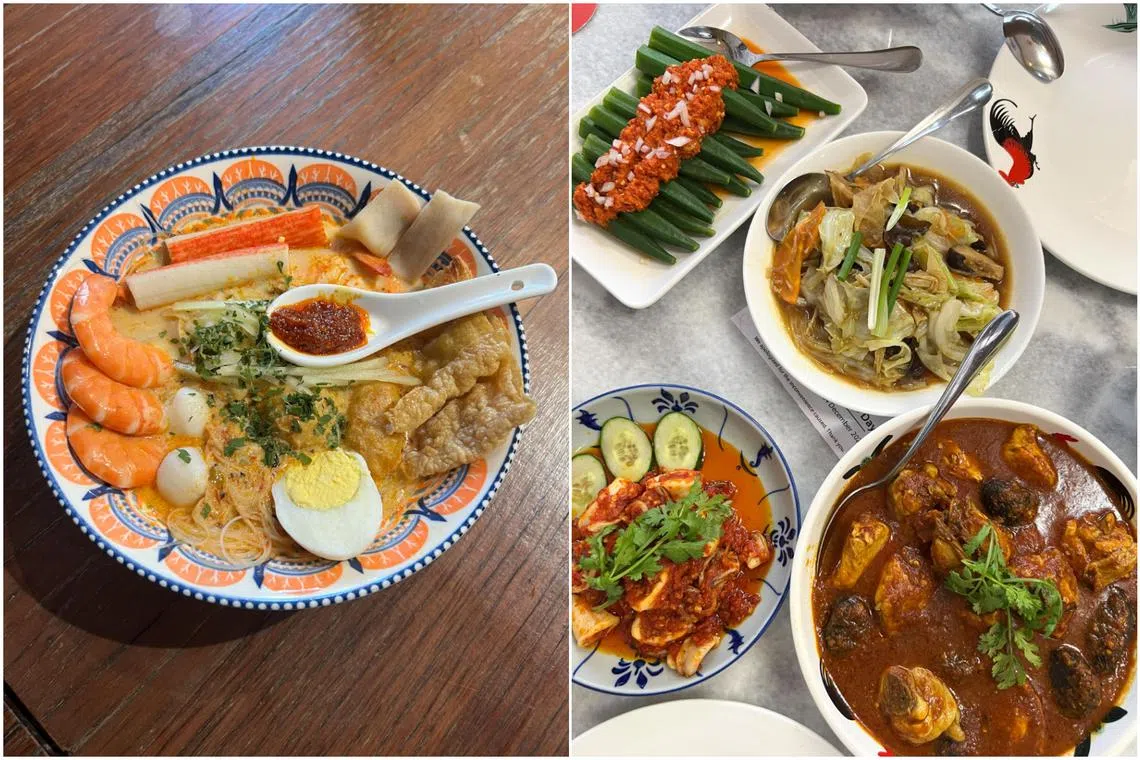 Melaka's best eats include Nyonya laksa and Peranakan food.