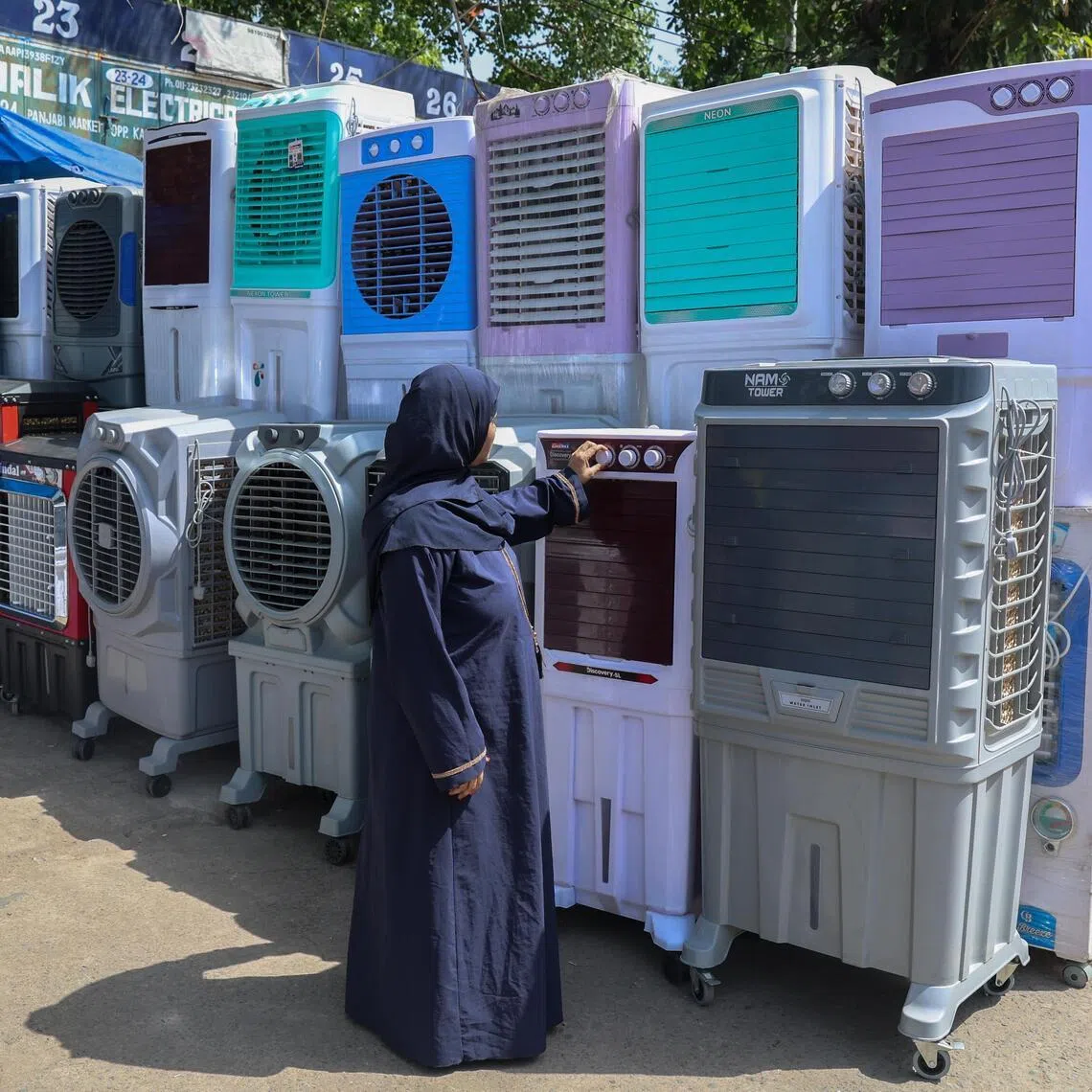 The surge in demand for power appears to be linked to the greater usage of cooling appliances, India's ministry of power said.