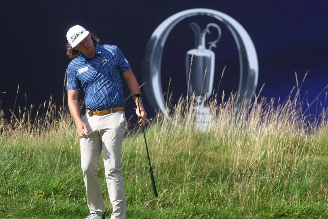 Australia's Cameron Smith during a practice round ahead of the 151st Open Championship in Royal Liverpool, Hoylake.