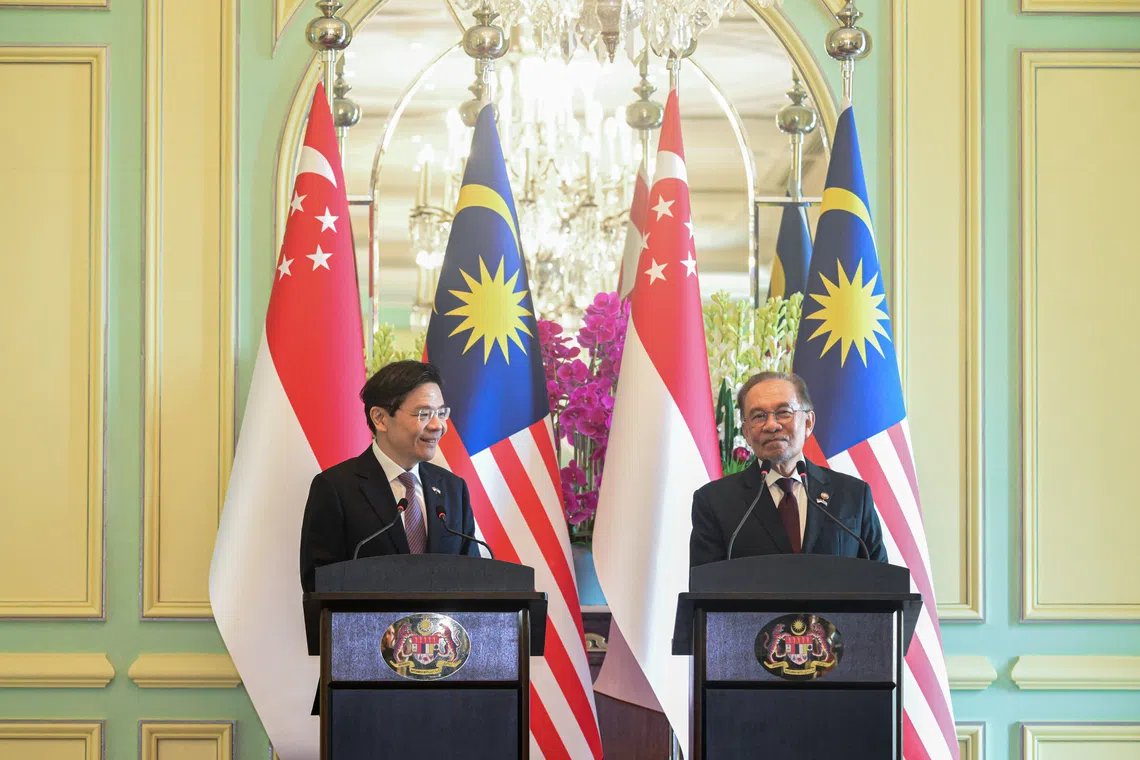 PM Wong, Anwar to meet on Dec 4; more collaboration on anti-drug efforts and health planned
