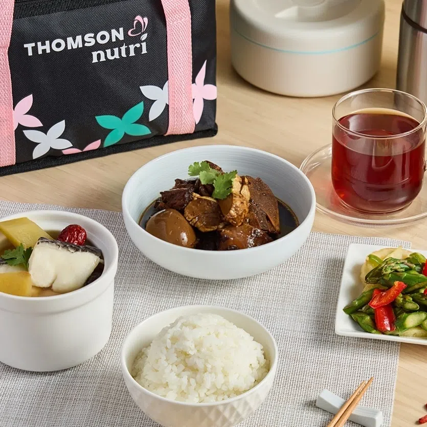 KKH’s confinement menu (right) has seen a 20 per cent rise in demand over the past two years, while Thomson Medical says that demand surged by 50 to 60 per cent during the Covid-19 pandemic.