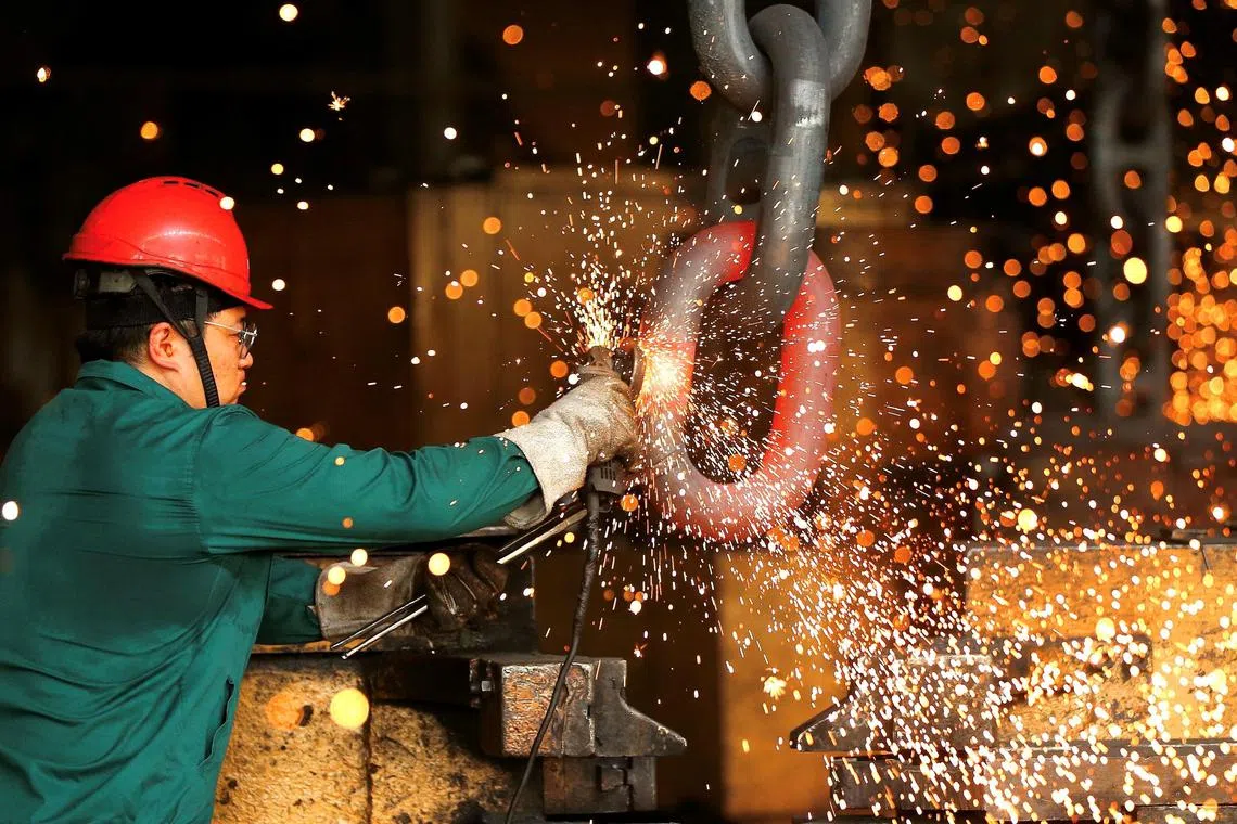  Producers of raw materials, steelmakers and petroleum refiners moved from losses into profits in July.