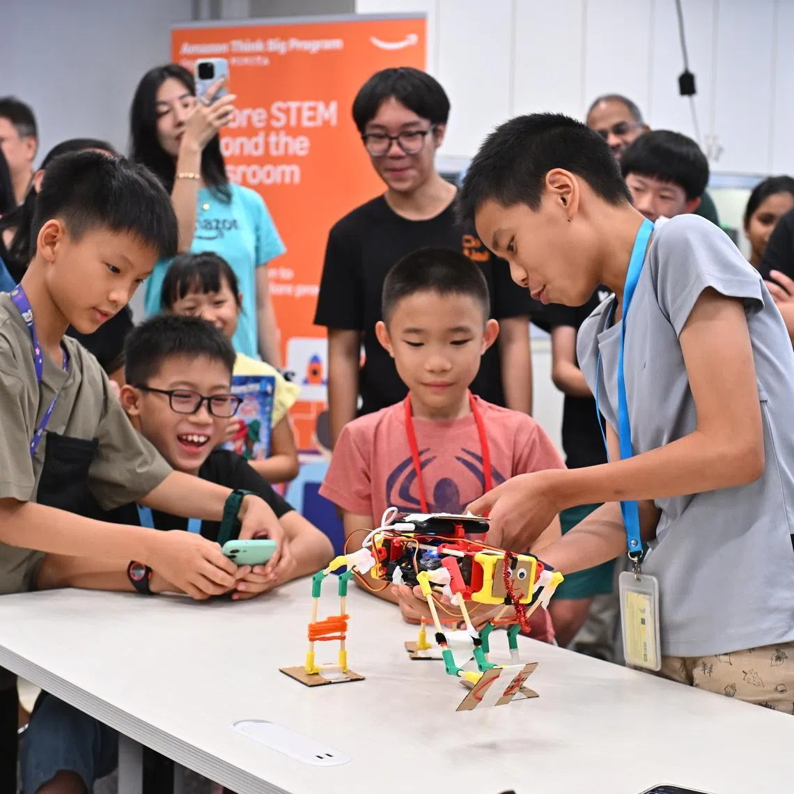  About 1,200 students, including those from underserved communities, will get a chance to delve into STEM - science, technology, economics, and math - through a new initiative focused on topics like artificial intelligence and robotics.