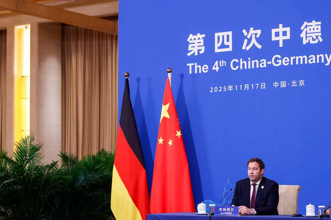 EU will protect its market if needed, German finance minister says in China