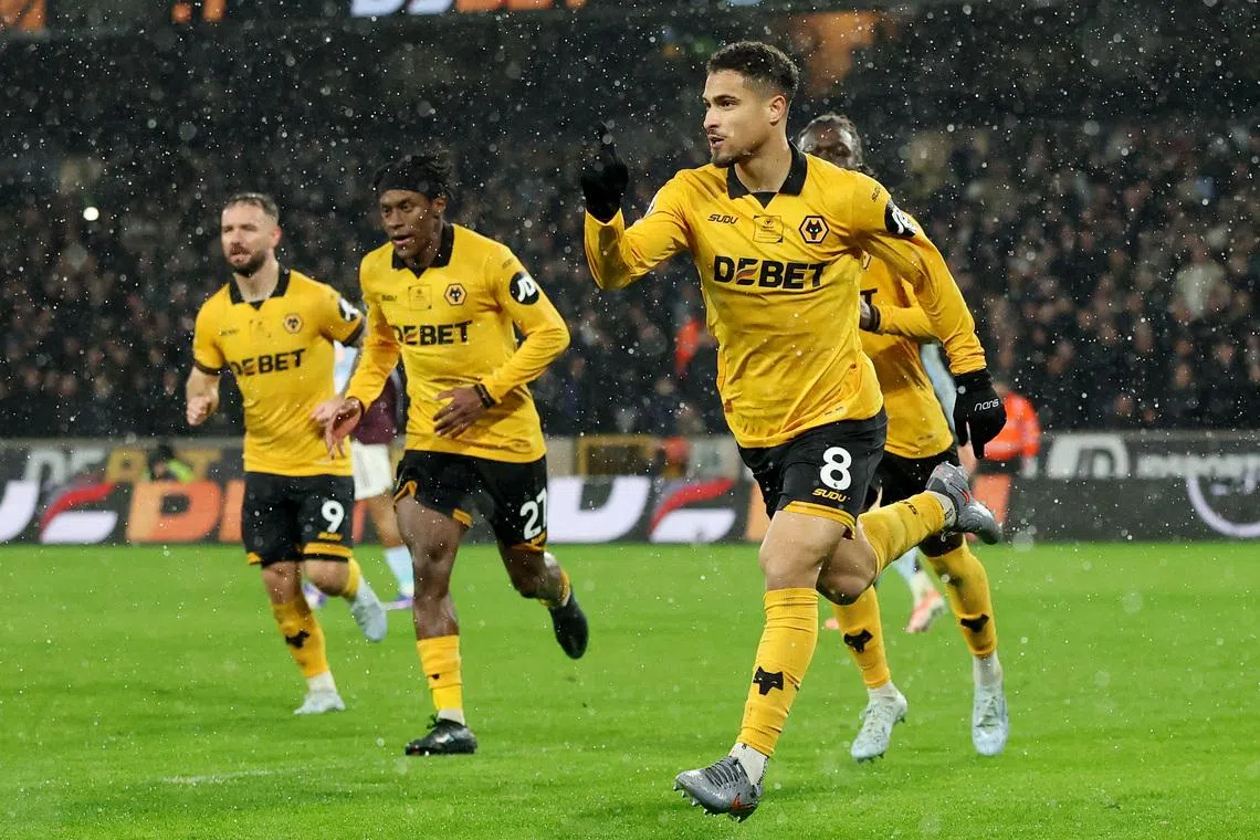 Aston Villa sign Joao Gomes from Wolves