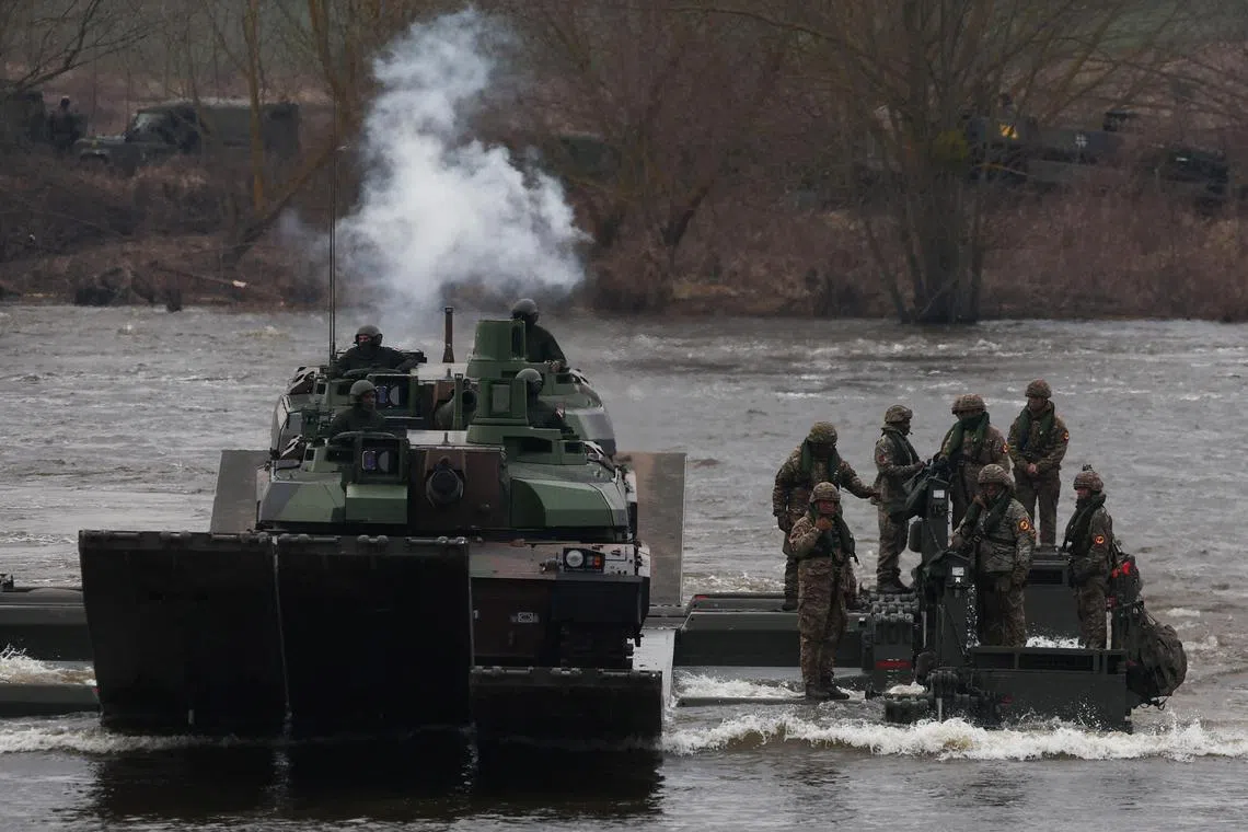 The incident revived the rift between Germany and its allies over supplying high-grade weapons.