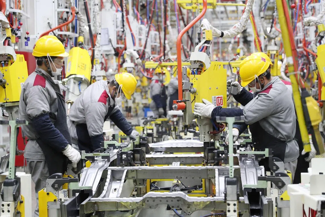 China’s factory activity expanded in January, for the first time since September 2022.