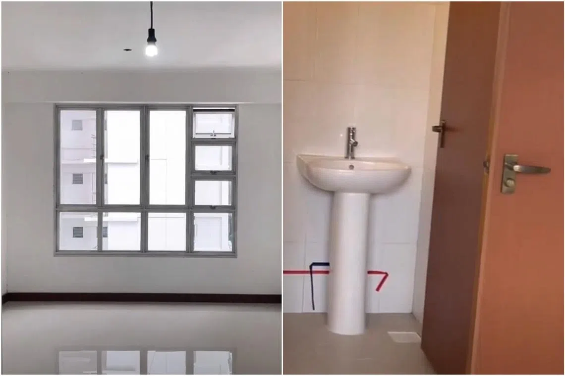 A three-room HDB flat at 110A Depot Road, described as “never stayed in before, brand new” in its listing, has an asking price of $650,000.