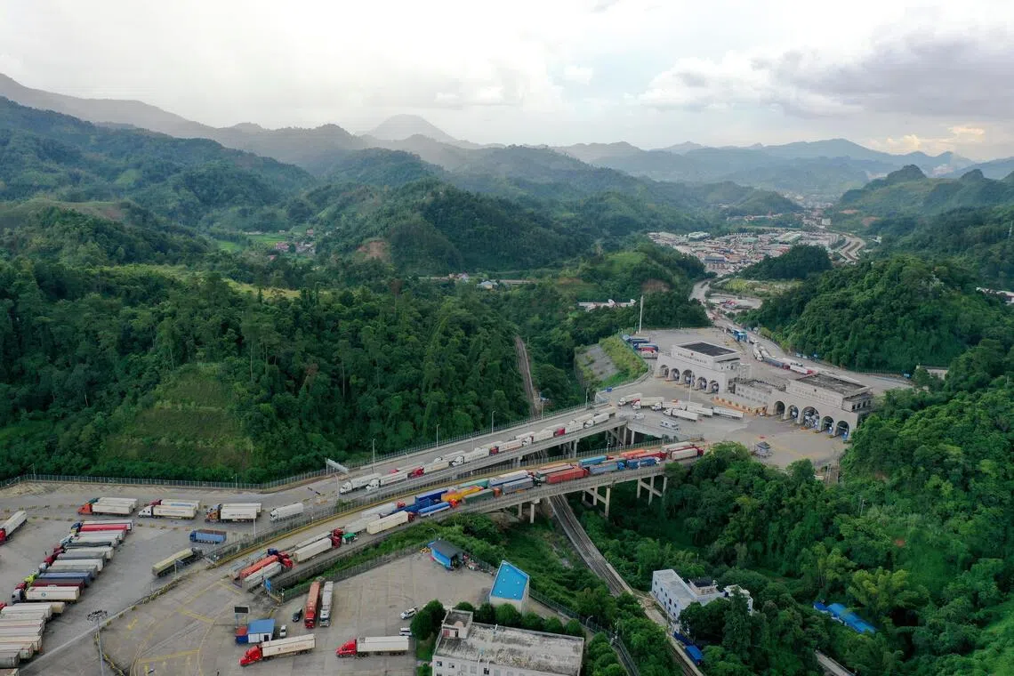 Rumbling trucks, busy border crossing: How China feeds Vietnam’s factory boom