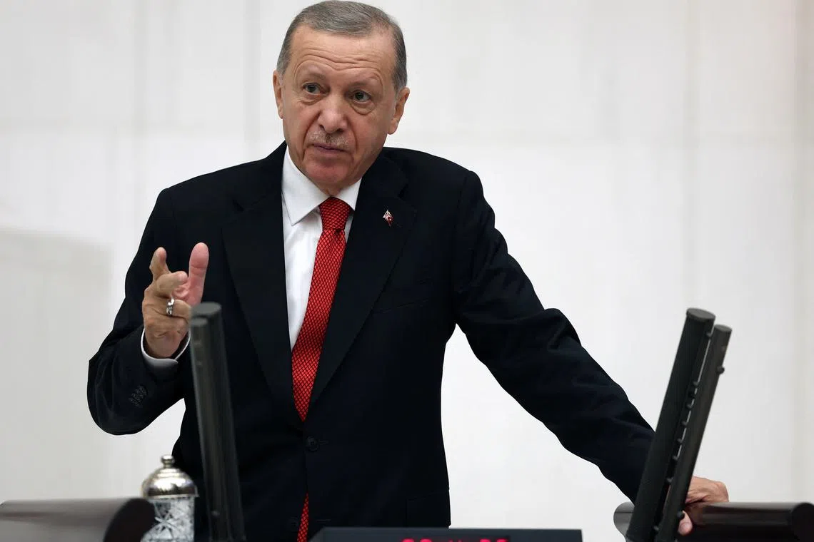 Turkey's President Recep Tayyip Erdogan said he would not “tolerate any new demands or conditions on the accession process” for his country to join the EU.