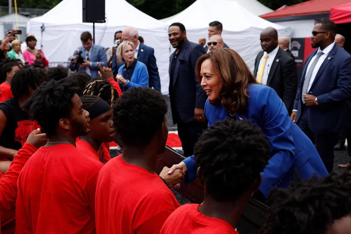 Ms Harris will formally accept the nomination on Aug 22 night with a highly anticipated speech.