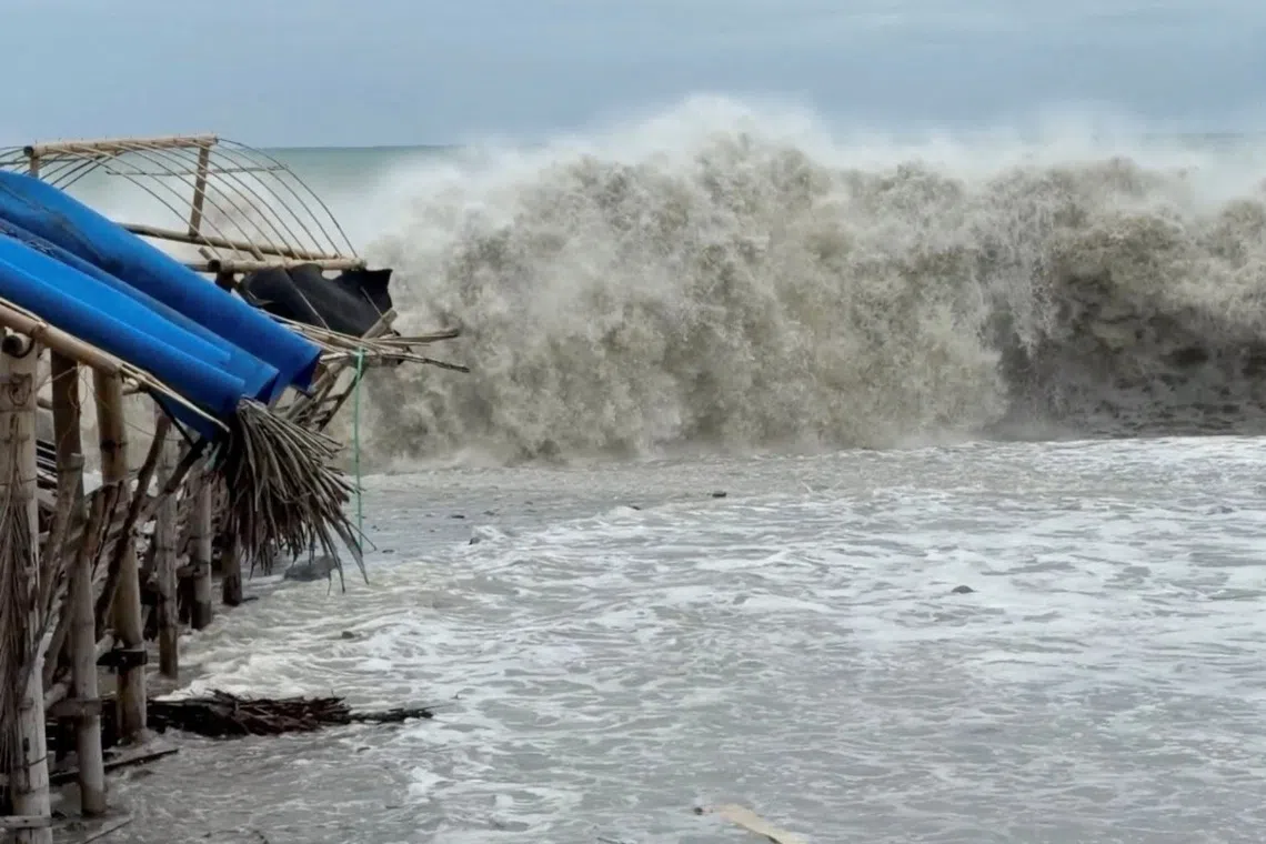 Typhoon Fung-Wong has now moved over the West Philippine Sea and was packing maximum sustained winds of 150kmh.