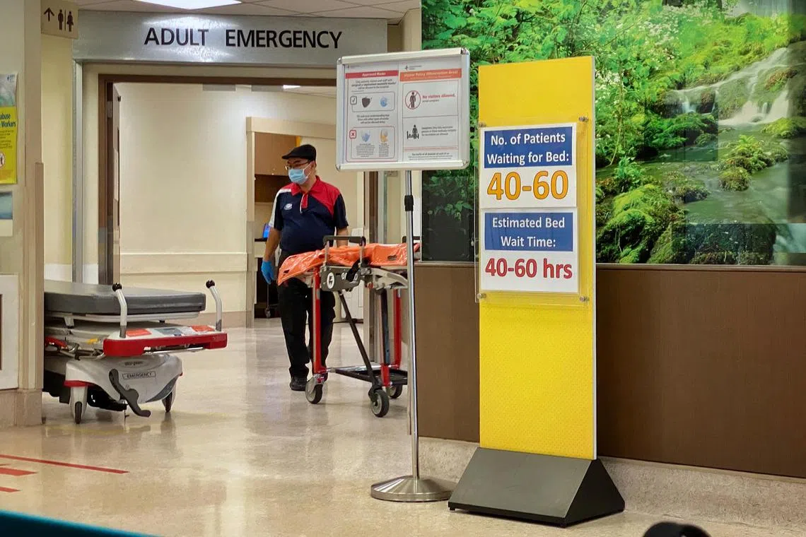 The Ministry of Health said that between 2019 and 2022, patients are staying 15 per cent longer on average.