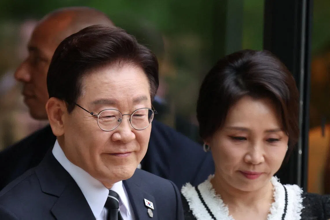 South Korea’s Lee asks Trump to lead peaceful diplomacy with North Korea