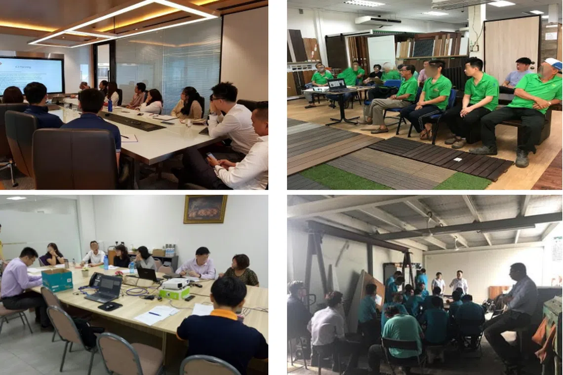 The Workplace Safety and Health Council (WSHC), in a bulletin published on Oct 16, said BMC allegedly issued bizSAFE certificates to at least 11 firms that engaged its services. 