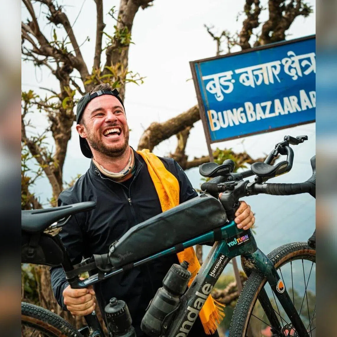 Mr Oliver Foran is aiming to complete the sea-to-summit journey up Mount Everest in a record-breaking 60 days.