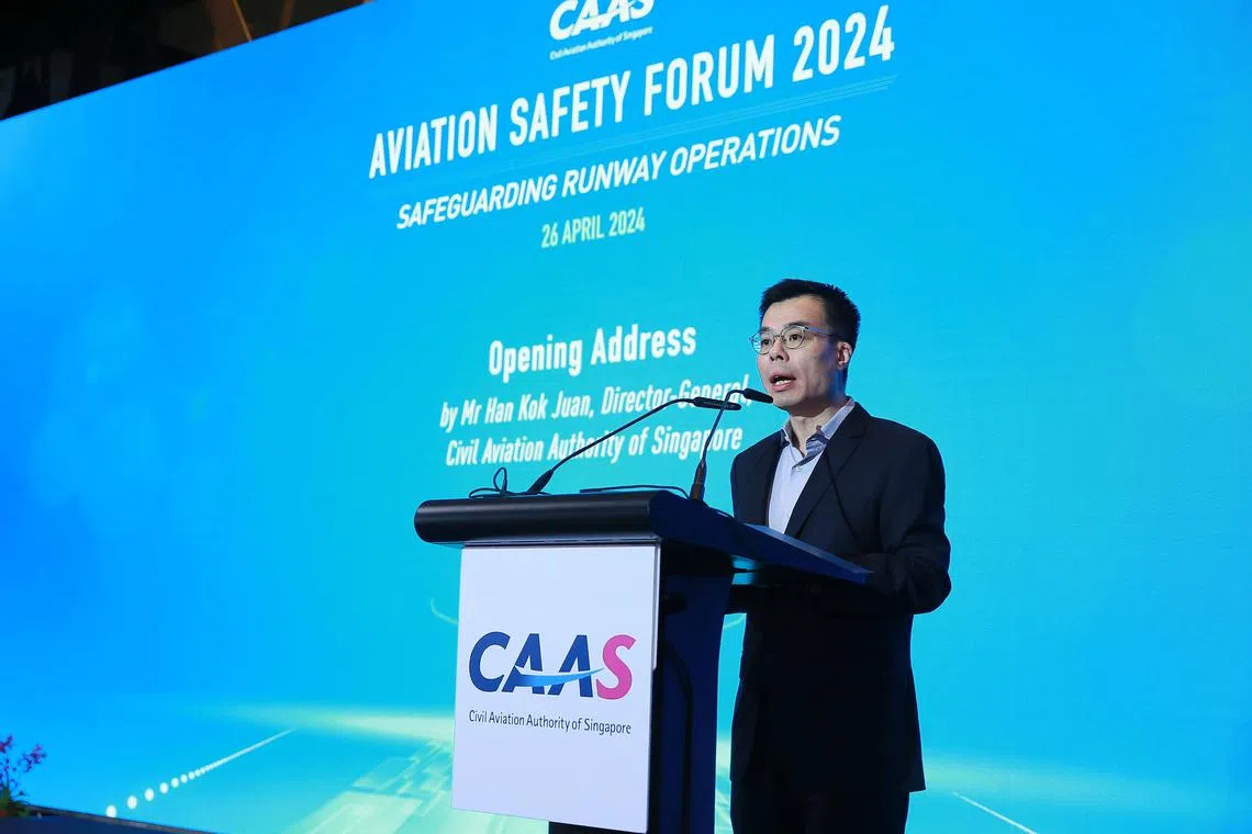 CAAS chief Han Kok Juan cautioned that growth in air passenger volume would lead to an increased workload, as well as more intense and complex operations.