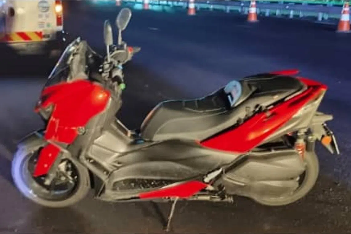 Mr Razif Harun, 21, is believed to have lost control of his motorcycle and crashed into roadside metal barricades.