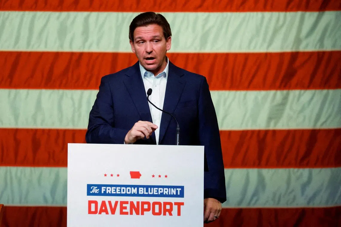 Mr DeSantis angered many Republicans in the foreign policy establishment, who said he had talked himself into a corner. 