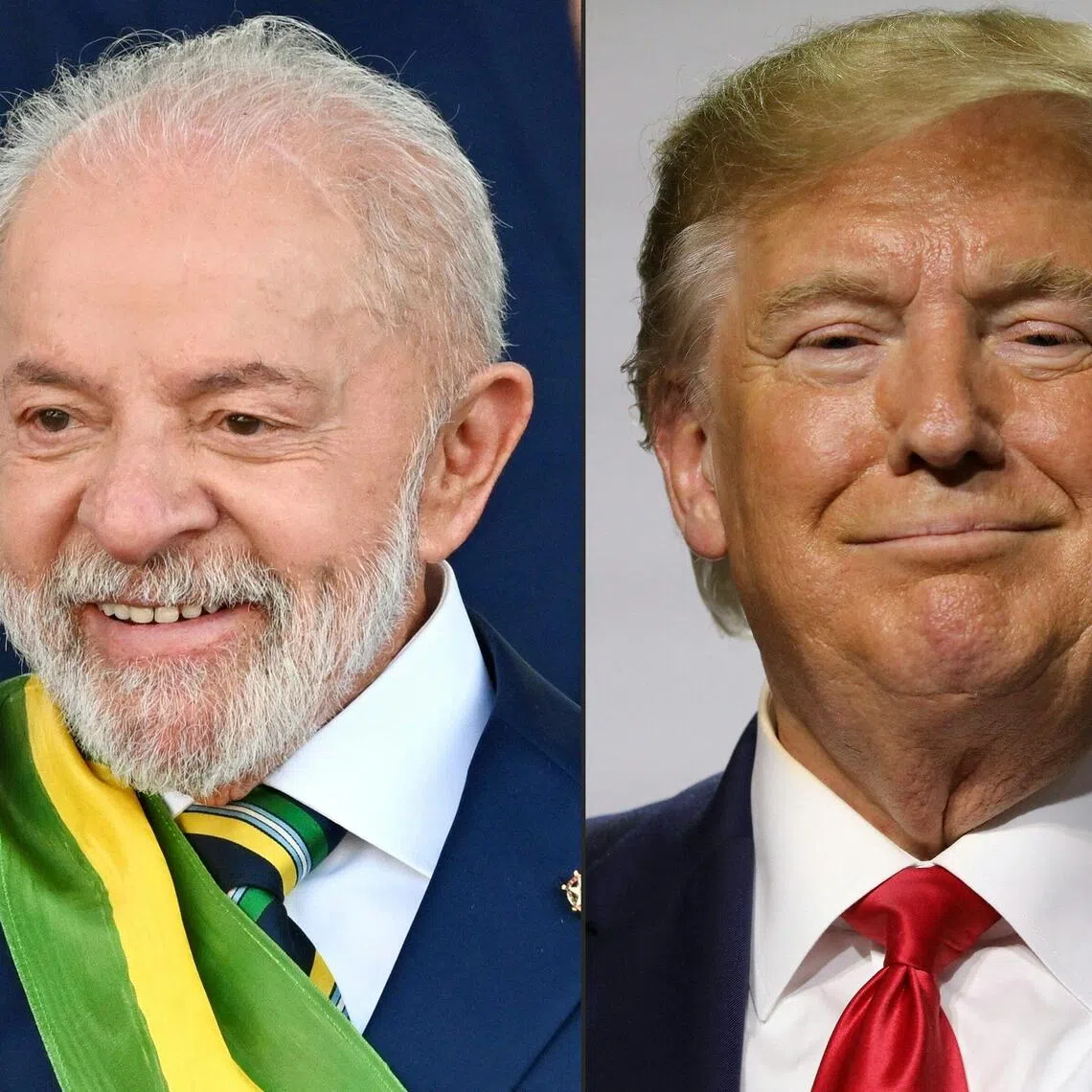 Brazilian President Luiz Inacio Lula da Silva (left) and US President Donald Trump are due to travel to the Asean summit in Malaysia that starts on Oct 26.