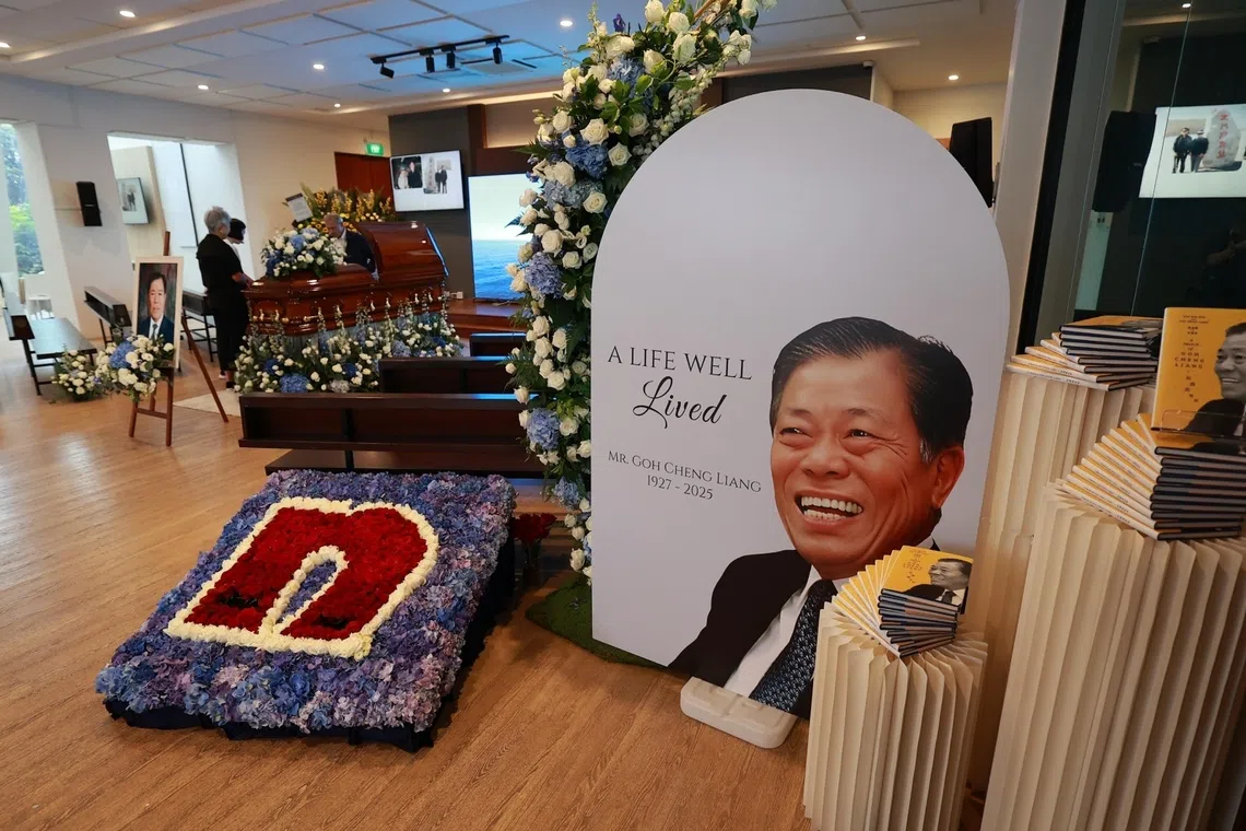 The late Mr Goh Cheng Liang was among Singapore's richest, according to Forbes' ranking. 