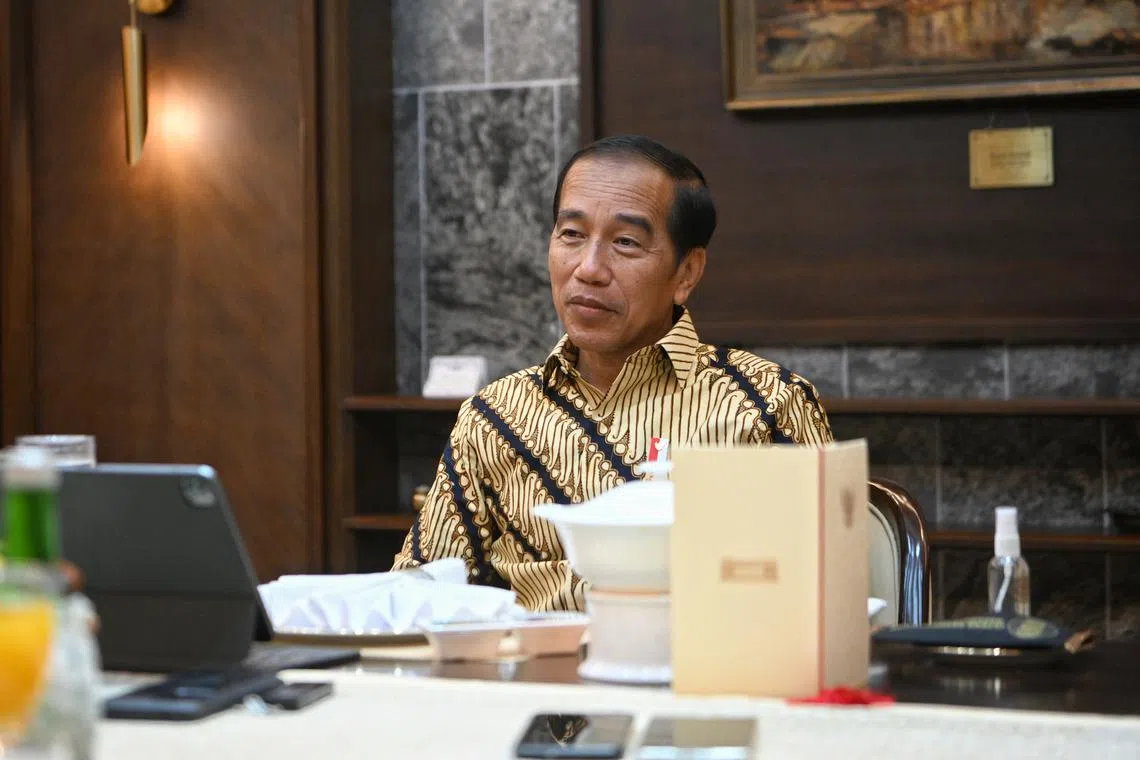 Indonesian President Joko Widodo stressed that it is important for the two neighbours to explore new areas of economic growth.