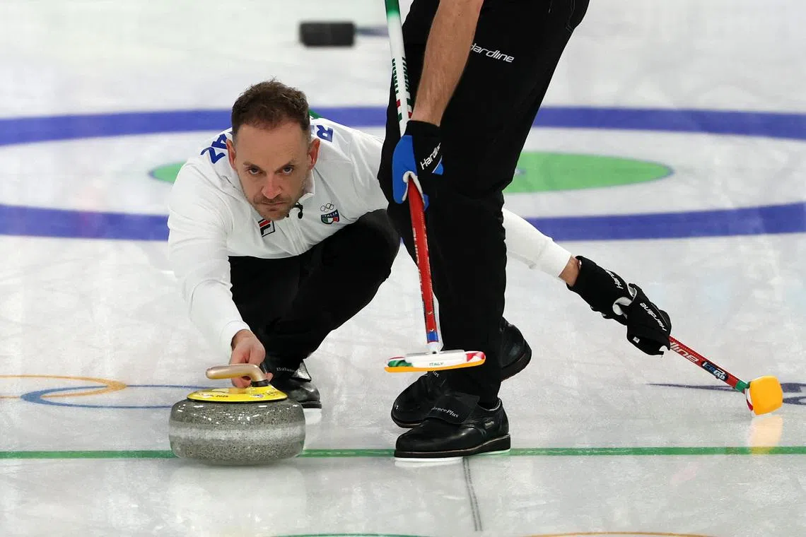 Curling-Older and more mature, Retornaz leads Italy at second home Games