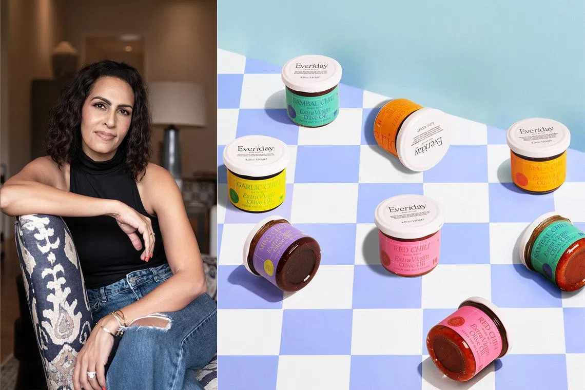 Everiday Foods sambal chili, punchy mala chili crisp, and fragrant garlic chili oil