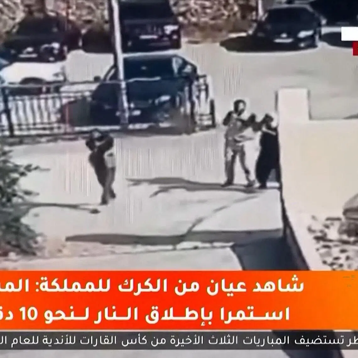 Assailants stormed the compound of a Greek Orthodox church in the village of Hammoud in Karak governorate before opening fire, the public security directorate said in a statement.