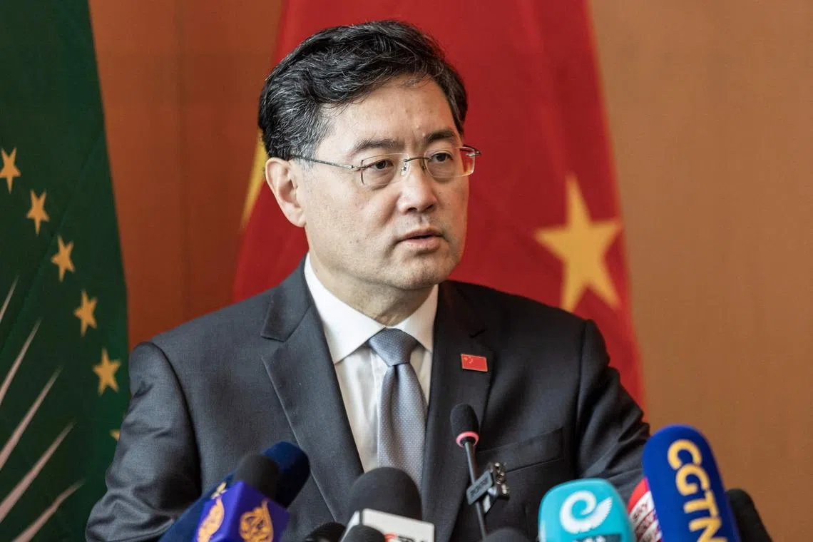 Mr Qin Gang's comments come in response to China’s perceived lack of transparency regarding loans made to African nations. 