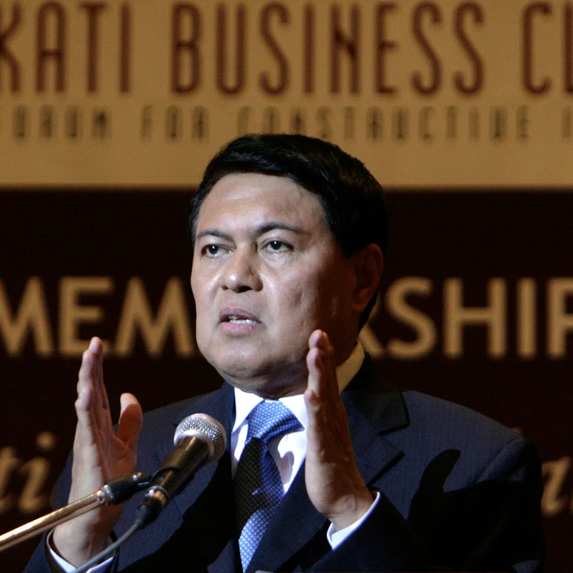 Golden MV founder Manuel Villar lost his spot as Philippines’ richest man after the company’s shares plunged in recent days.