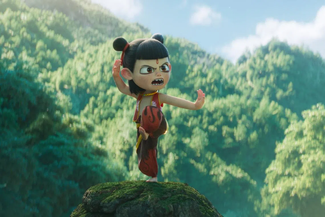 Deities and demons clash across the cosmos in Chinese animated epic Ne Zha 2.