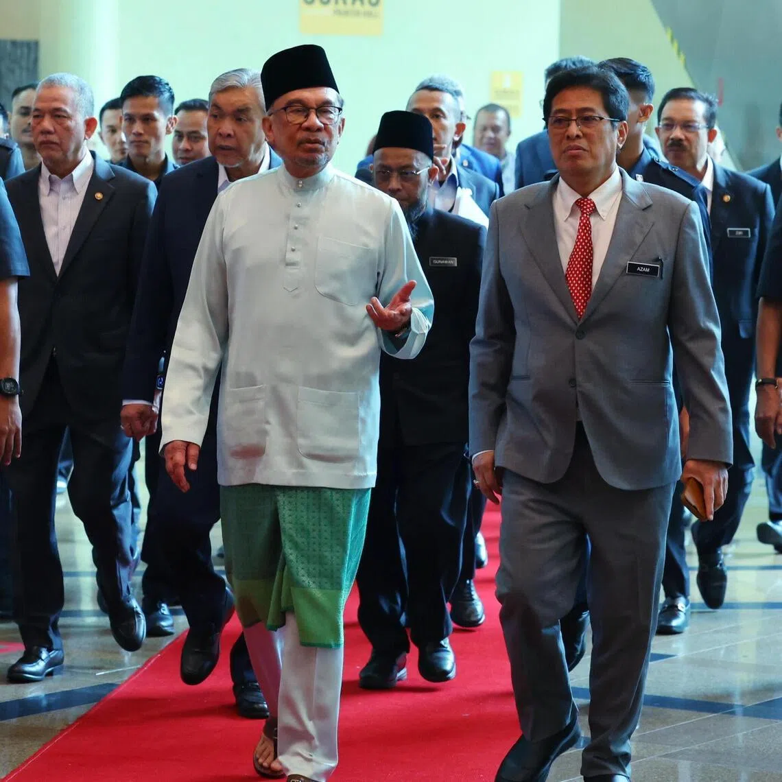 Prime Minister Anwar Ibrahim (left) made fighting corruption a key plank of his regime but allegations of abuse against the Malaysian Anti-Corruption Commission especially against its chief Azam Baki (right) are putting off his reform minded supporters.