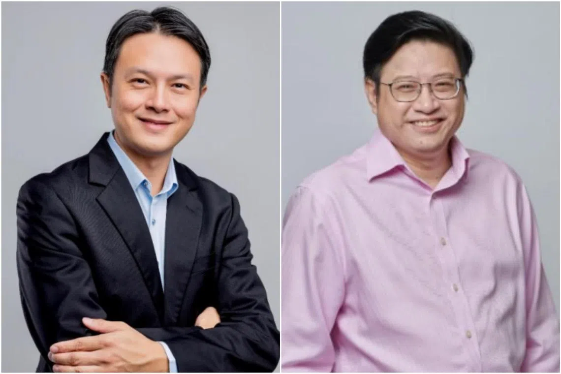 Mr Leow Yew Chin (left), currently the Land Transport Authority’s deputy group director of policy and planning, will replace Mr Tan Kim Hong as the council’s CEO.