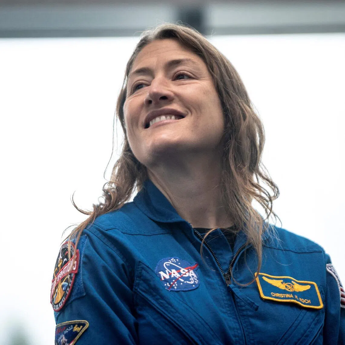 Christina Koch was part of the four-member crew of the Artemis II mission which in April flew around the Moon.