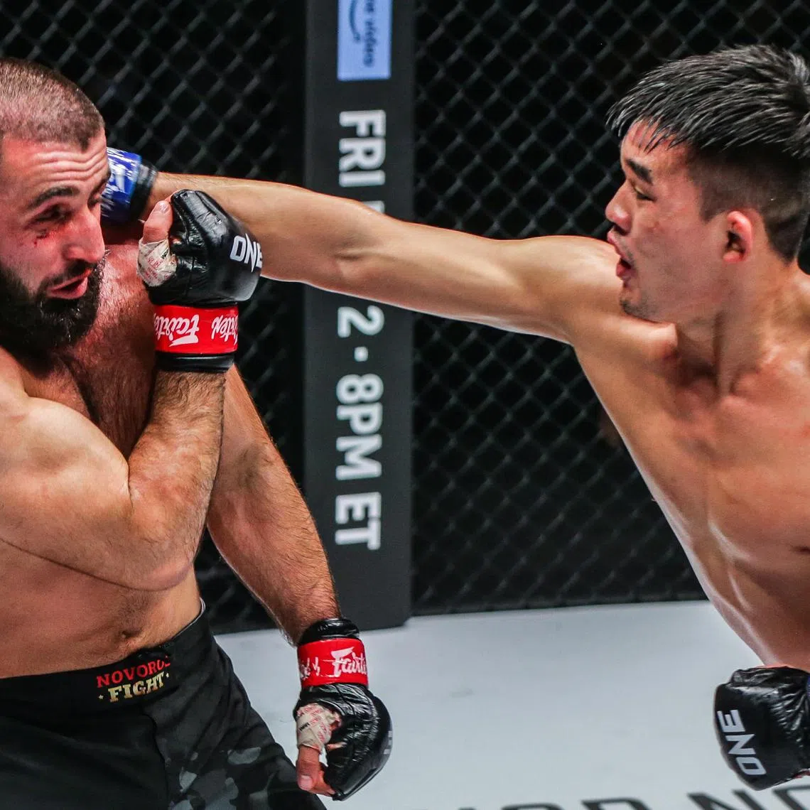 Christian Lee during his last bout in November 2022 when he went on to secure a fourth-round TKO over Kiamrian Abbasov

Credit: One Championship