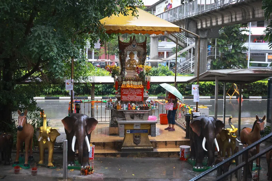 The famous statue will be relocated to Leong San See temple in Race Course Road.
