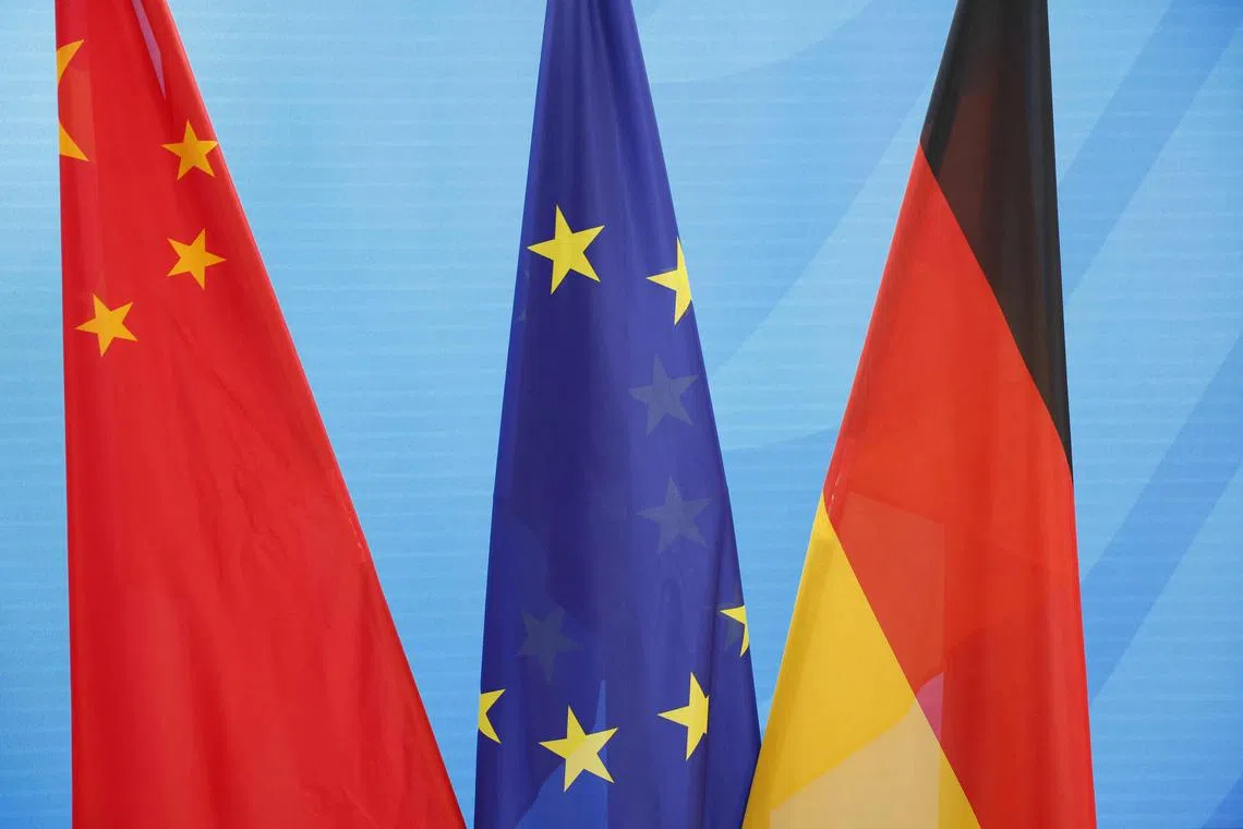 Berlin said a German aircraft participating in a “routine” EU-led mission at the Red Sea had been targeted by a laser from China's military.