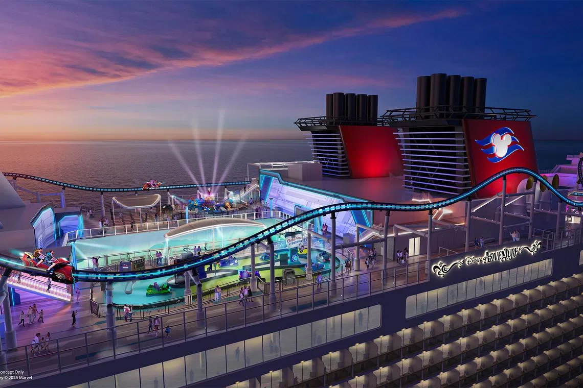 Disney Adventure Ironcycle Test Run