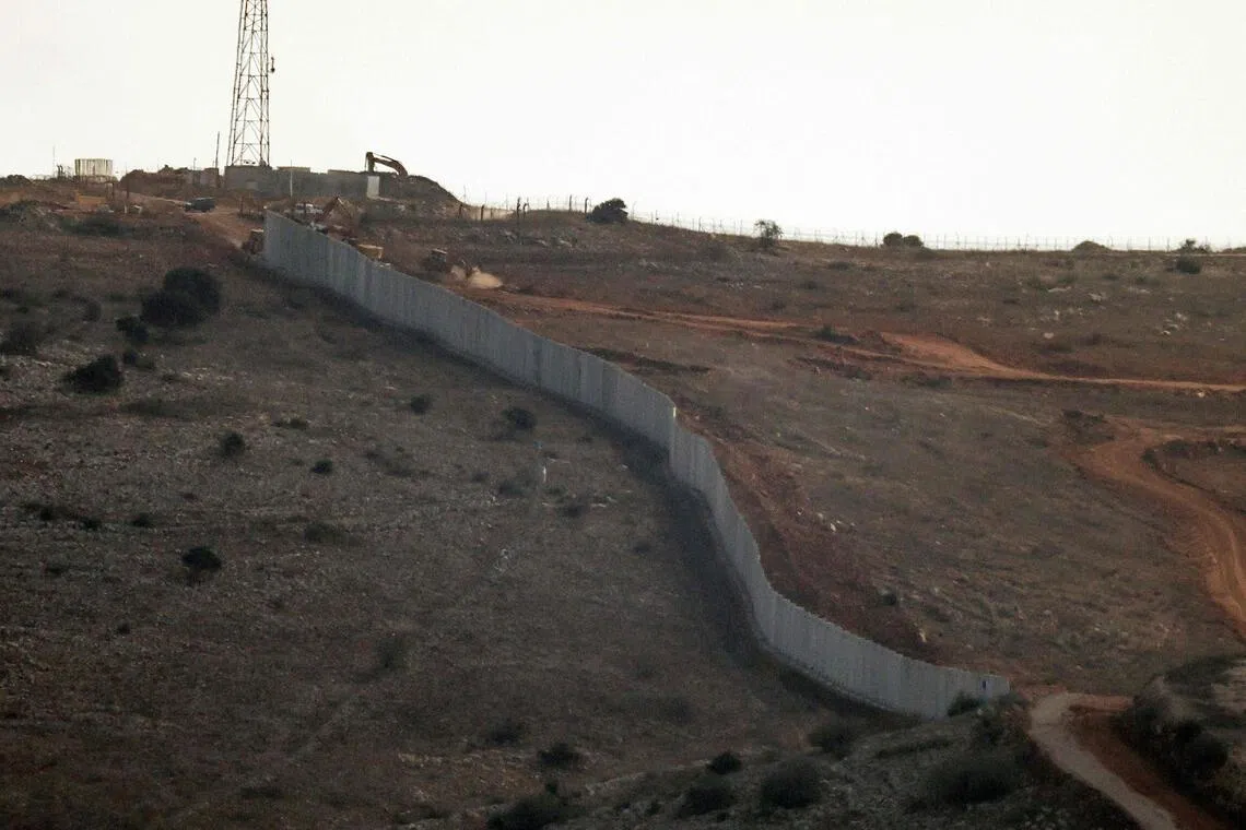 Lebanon plans UN complaint against Israel over border wall that extends past ‘Blue Line’
