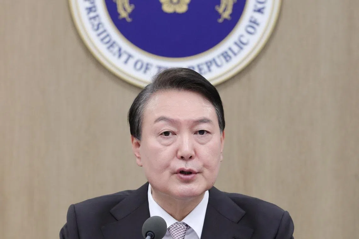 South Korean President Yoon Suk-yeol has called for building an "overwhelming response capability".