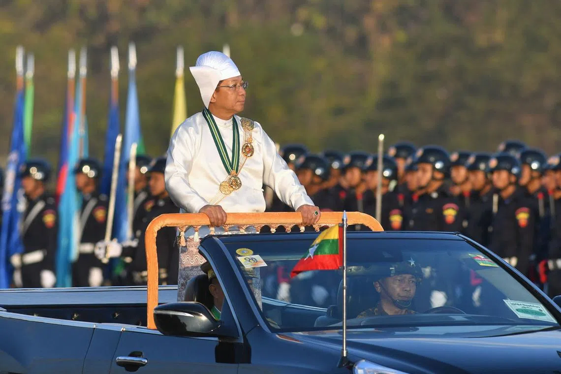 Coup leader Min Aung Hlaing said parliamentary elections would likely be held by August 2023.