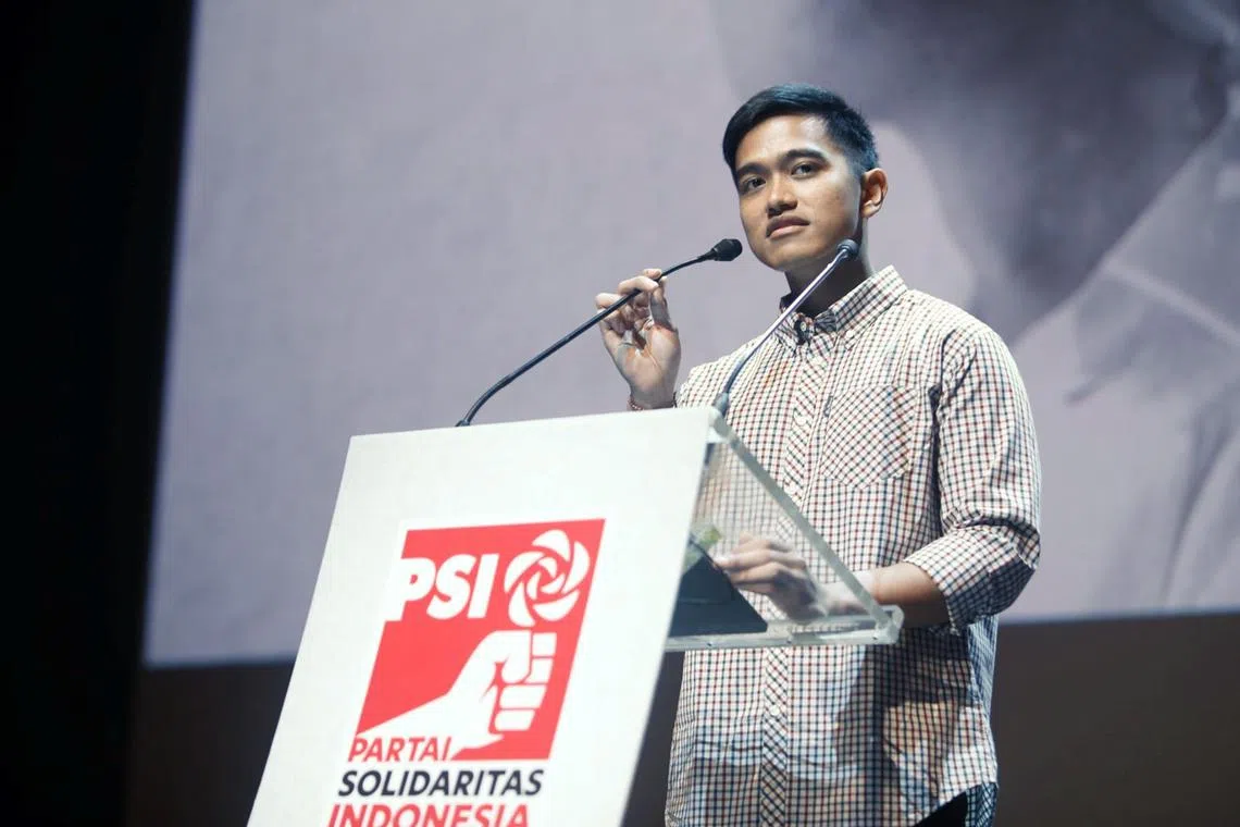 Mr Kaesang Pangarep, 28, was named chairman of Indonesia Solidarity Party (PSI) during its national meeting on Monday.