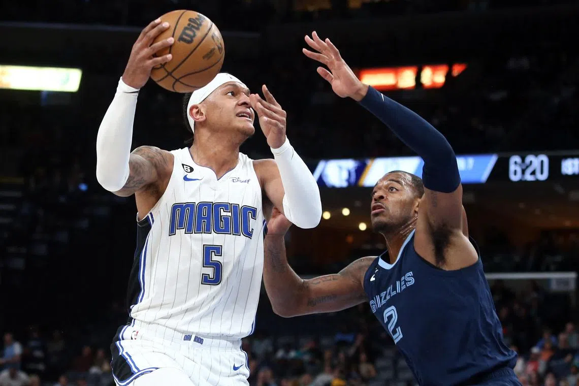 Orlando Magic forward Paolo Banchero has been named NBA rookie of the year