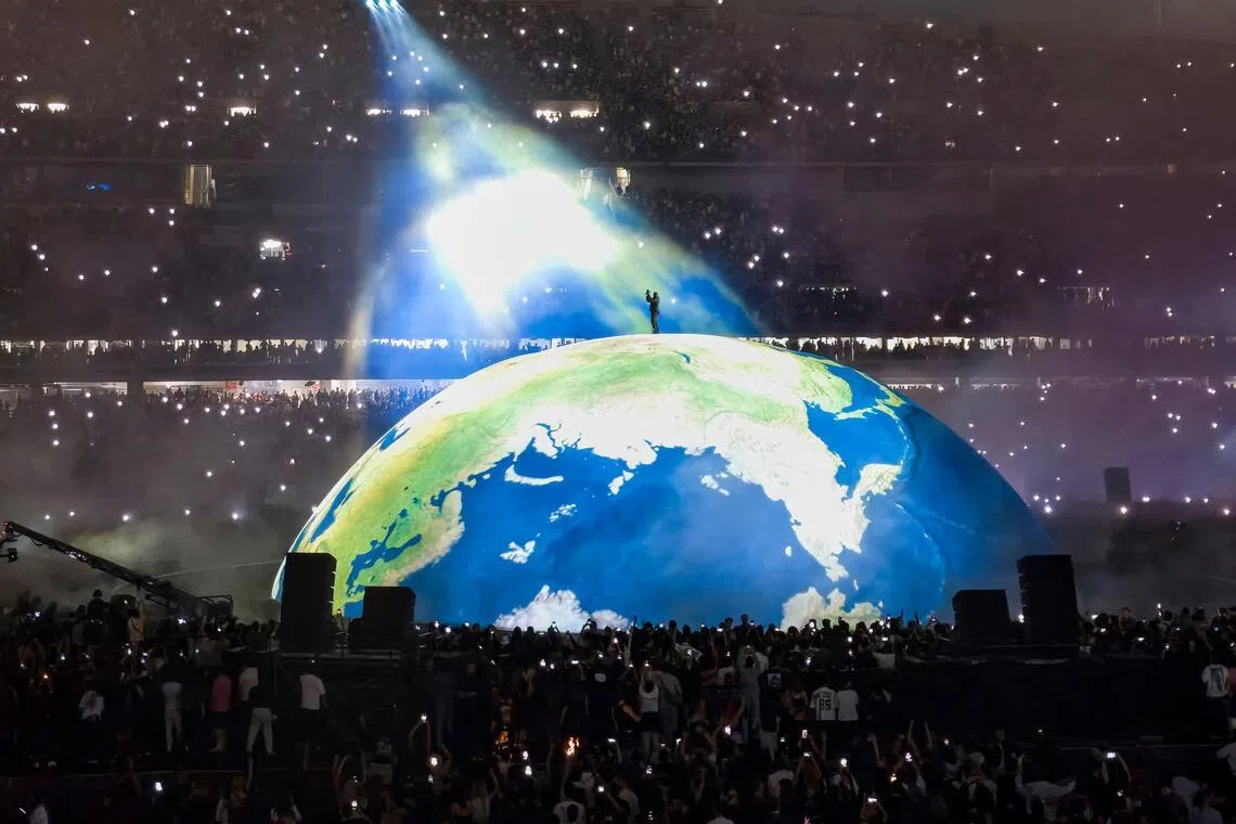 Kanye West performs to 118,000 in Turkey amid bans elsewhere