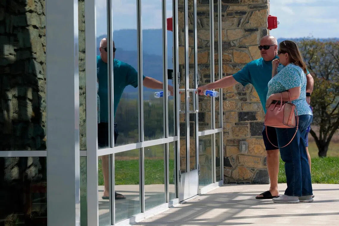 A government shutdown has shuttered many tourist attractions like the memorial site where the Battle of Antietam took place.